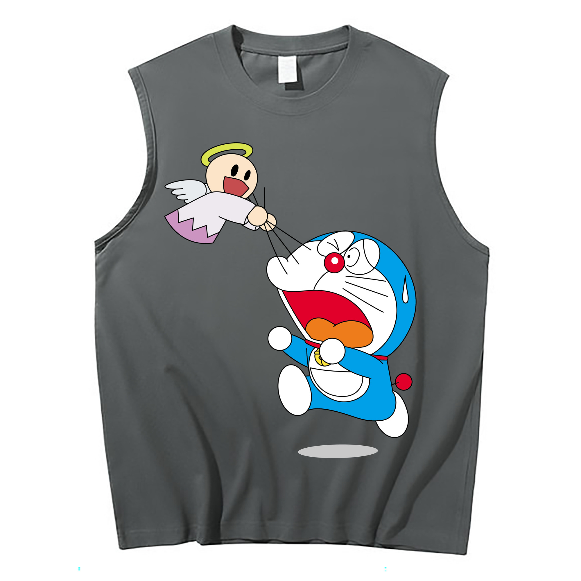 （画像用） ドラえもん Doraemon コットン100％タンクトップ（フロントプリント）